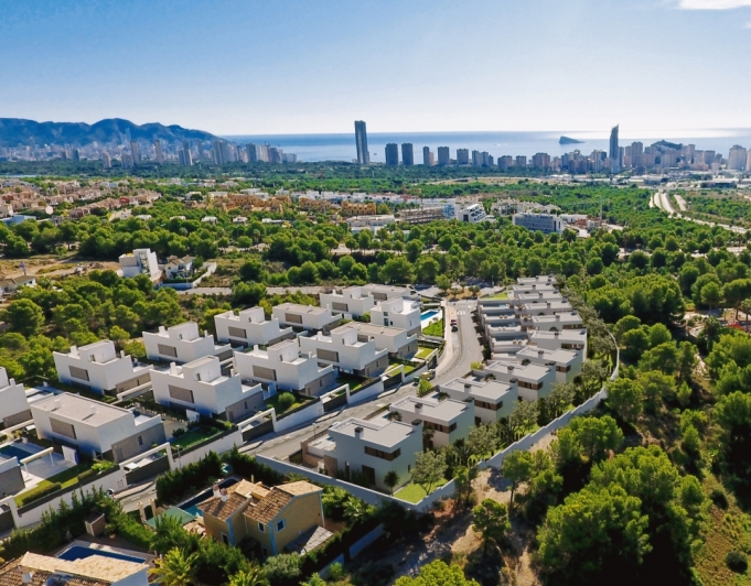 NUEVO RESIDENCIAL DE VILLAS MODERNAS EN VENTA EN FINESTRAT