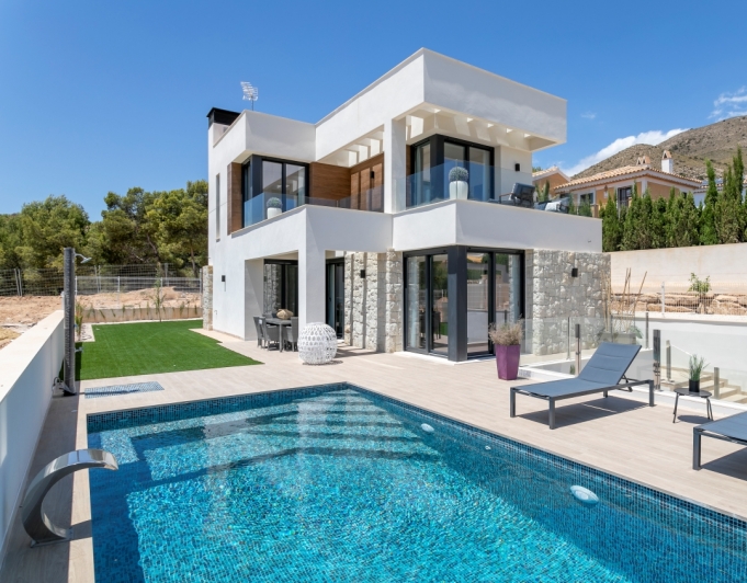 NUEVO RESIDENCIAL DE VILLAS MODERNAS EN VENTA EN FINESTRAT