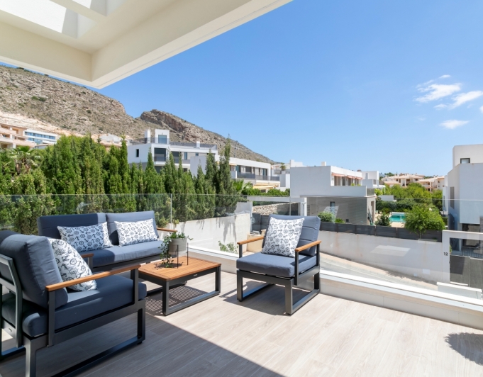 NUEVO RESIDENCIAL DE VILLAS MODERNAS EN VENTA EN FINESTRAT