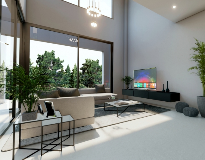 New project for sale of modern villa in Benissa