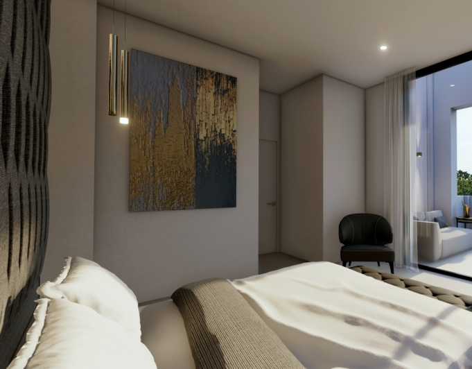 New project for sale of modern villa in Benissa