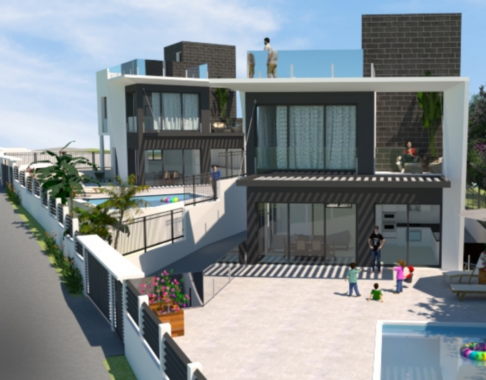 MODERNAS VILLAS  EN  VENTA EN VILLA JOYOSA