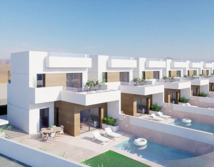 Neubau von 12 unabhängigen Villen zum Verkauf in LOS MONTESINOS