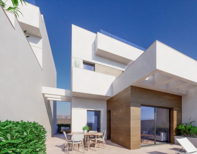 Neubau von 12 unabhängigen Villen zum Verkauf in LOS MONTESINOS