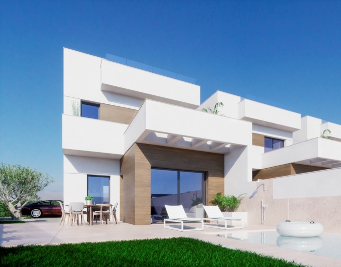 Neubau von 12 unabhängigen Villen zum Verkauf in LOS MONTESINOS