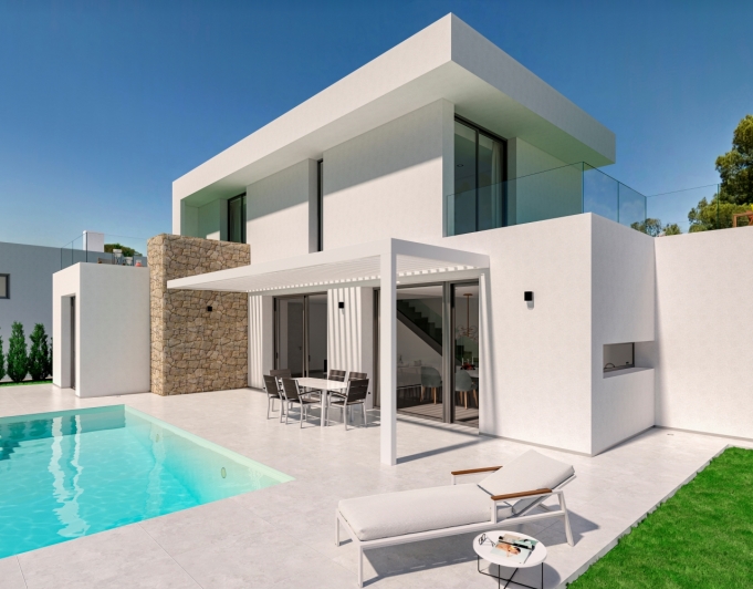 NUEVAS VILLAS MODERNAS EN VENTA EN FINESTRAT