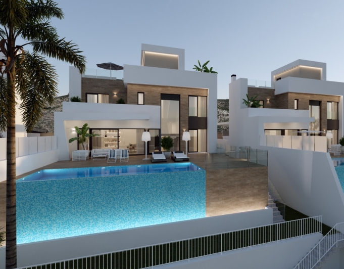 Villas modernas en venta en Finestrat