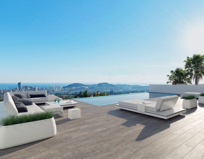 Villas modernas en venta en Finestrat