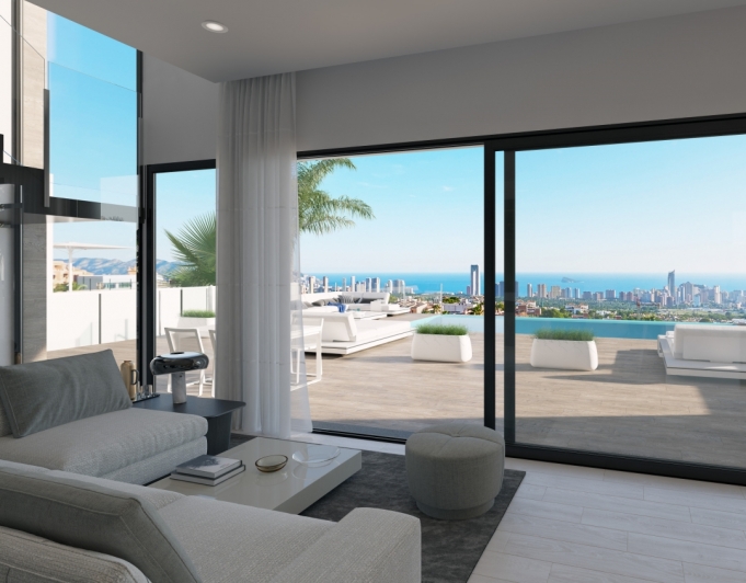 Villas modernas en venta en Finestrat