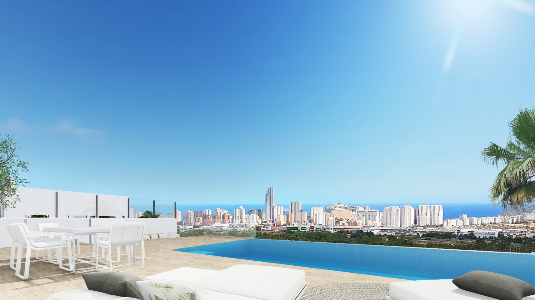 Villas modernas en venta en Finestrat