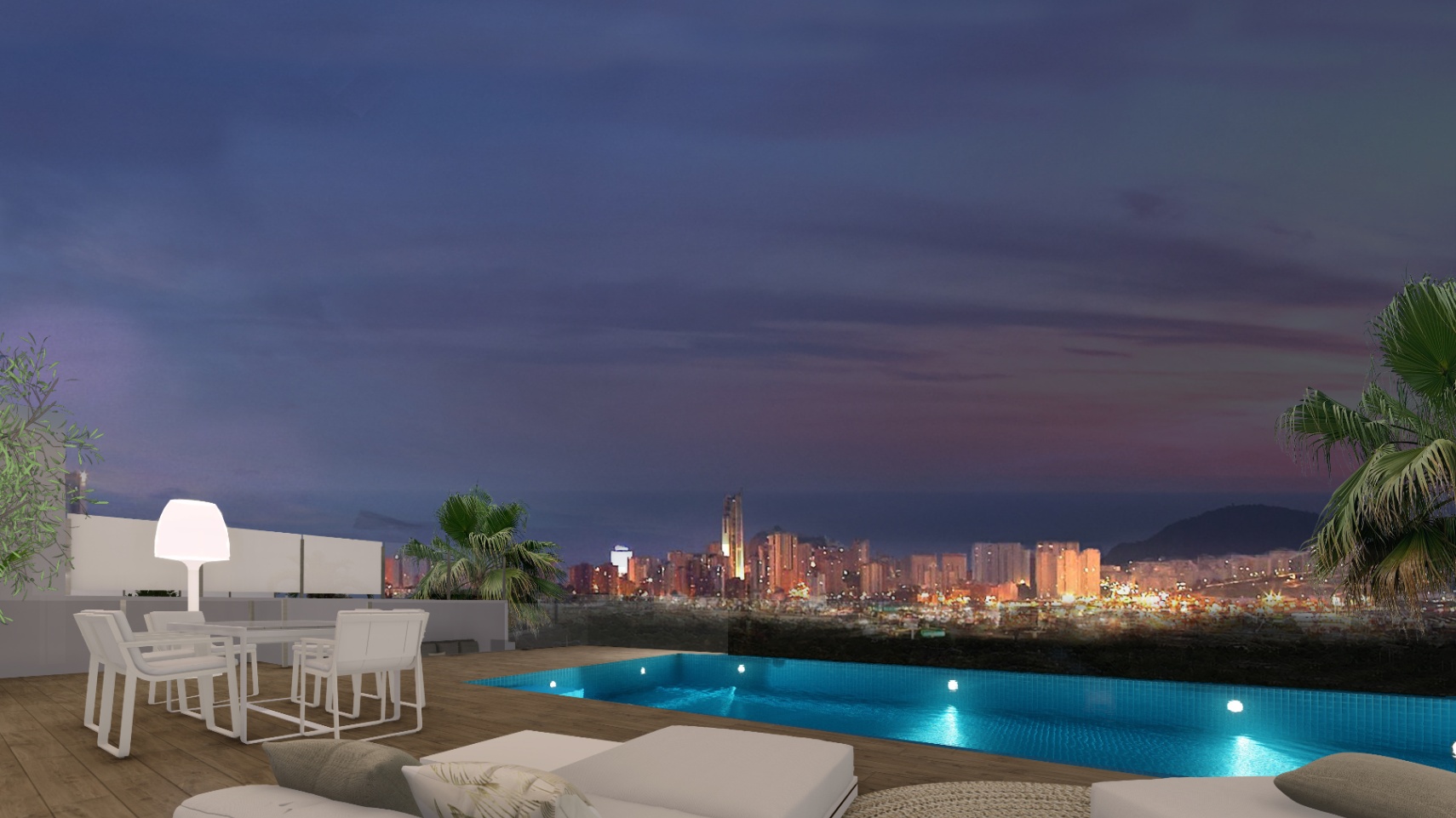Villas modernas en venta en Finestrat