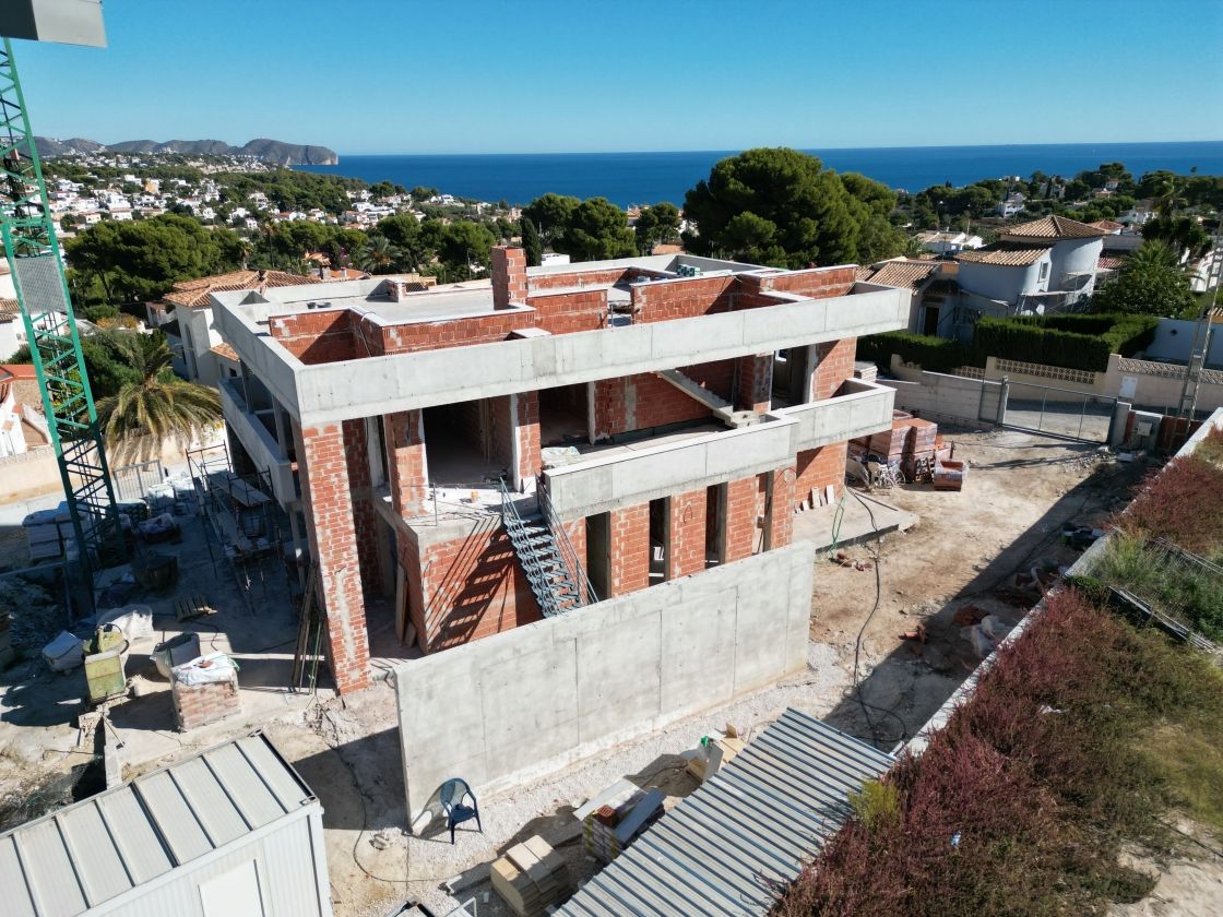 Nuevo proyecto en venta  de villa moderna en Benissa
