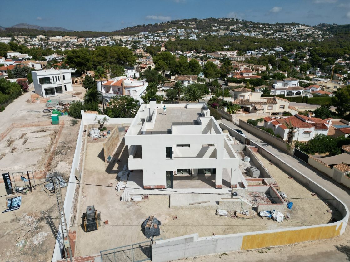 Nuevo proyecto en venta  de villa moderna en Benissa