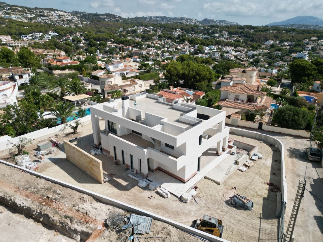 Nuevo proyecto en venta  de villa moderna en Benissa