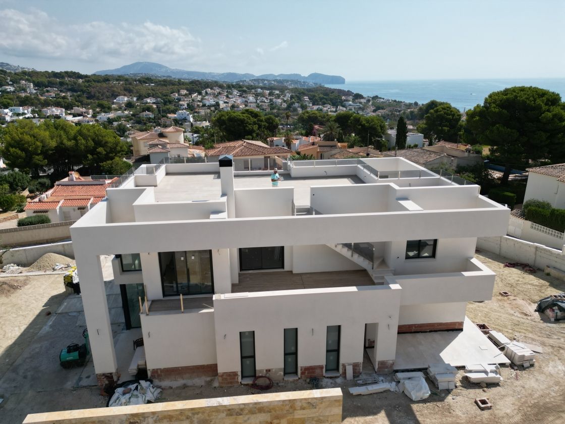 Nuevo proyecto en venta  de villa moderna en Benissa