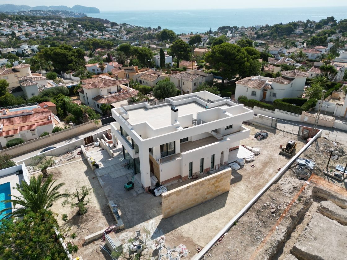Nuevo proyecto en venta  de villa moderna en Benissa