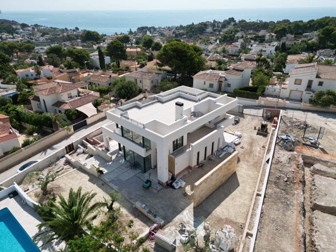 Nuevo proyecto en venta  de villa moderna en Benissa