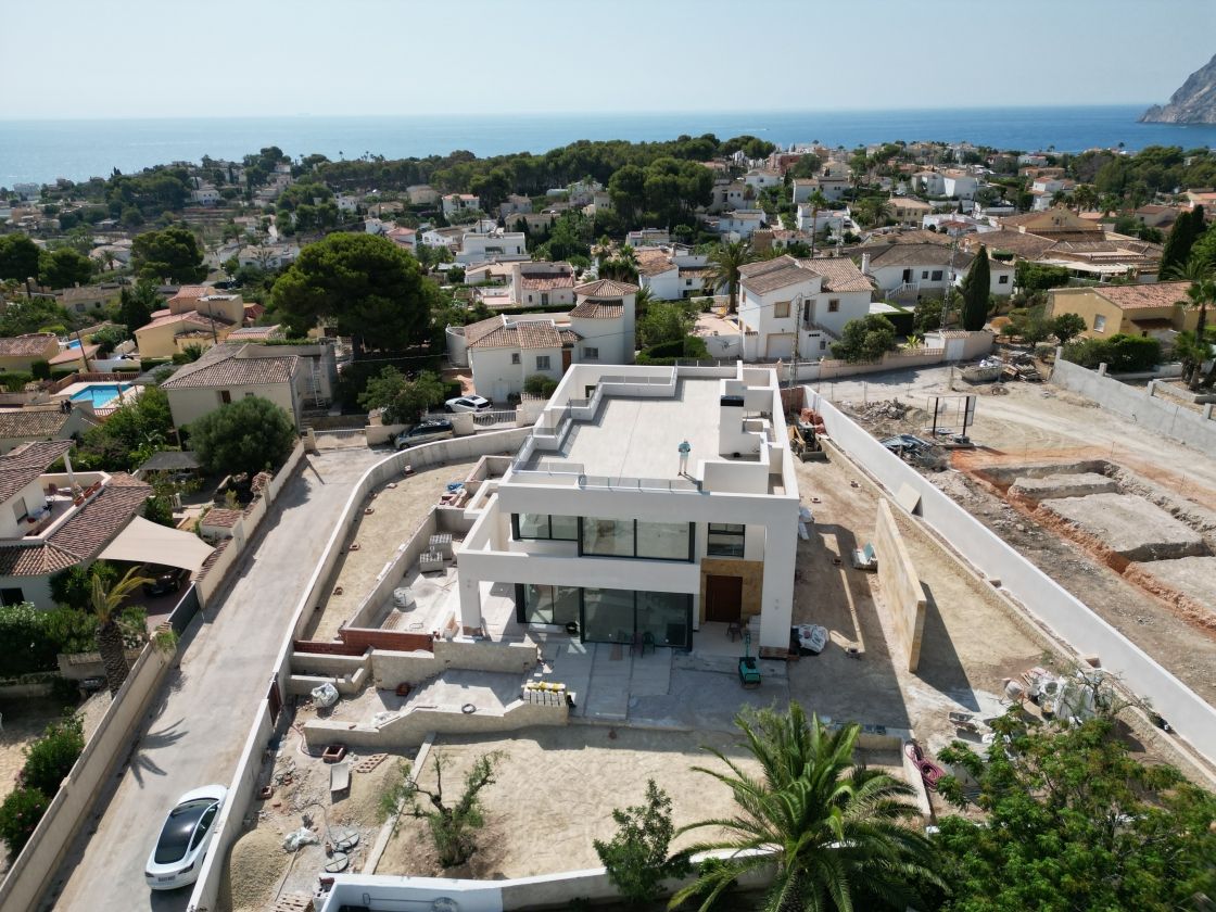 Nuevo proyecto en venta  de villa moderna en Benissa