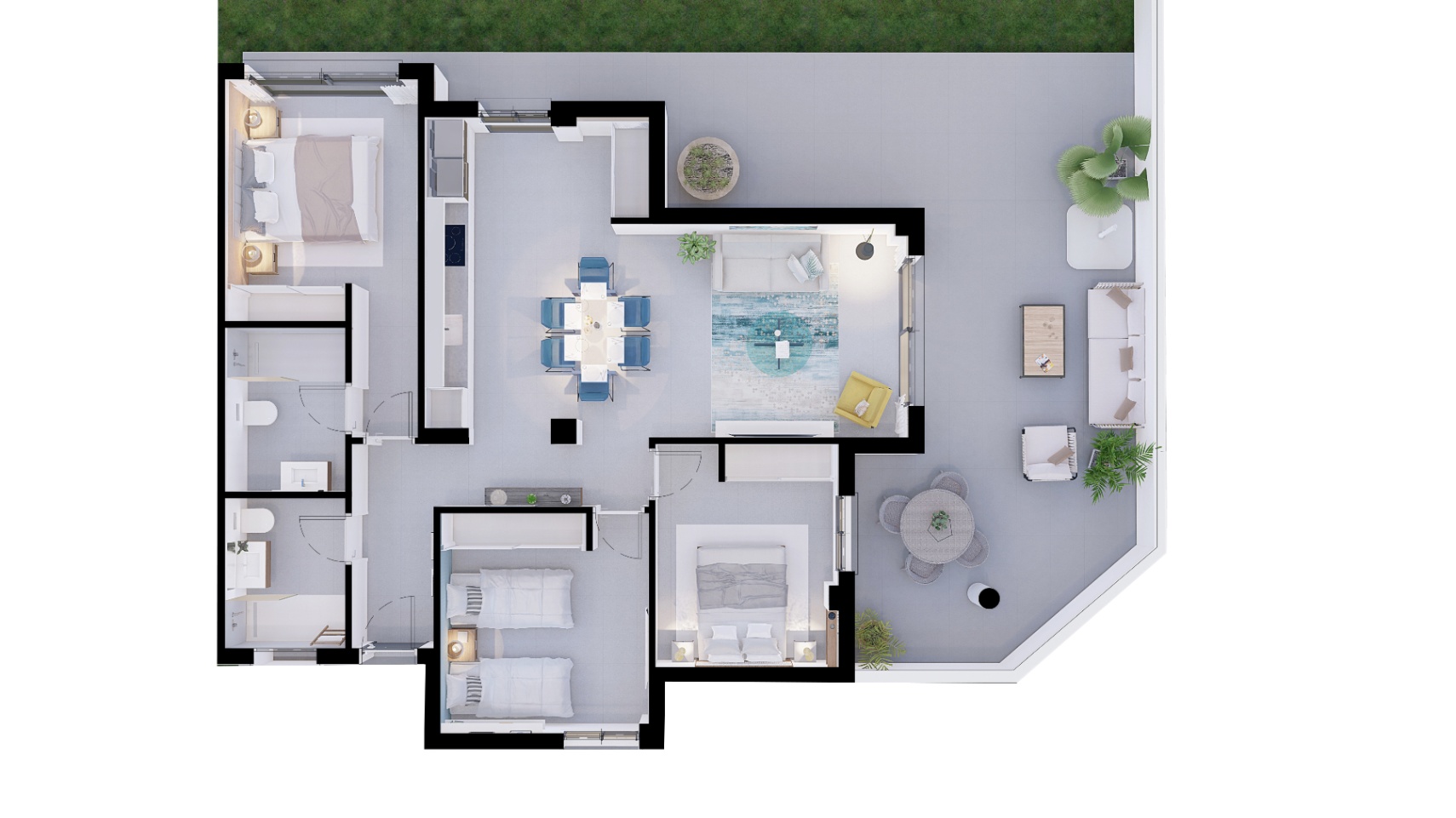 Bloque de apartamentos en venta en  Villa joyosa
