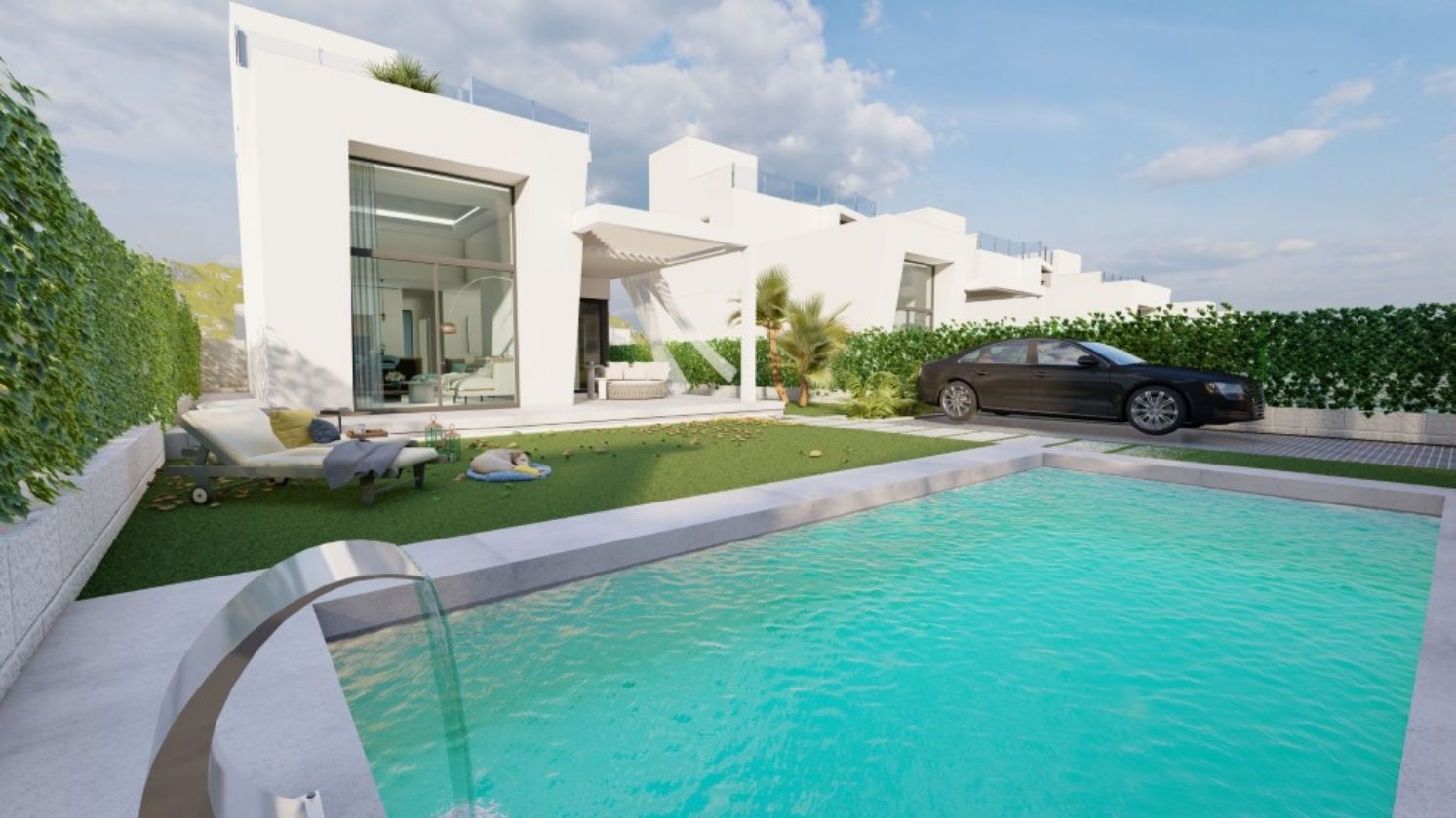 ESPECTACULAR PROYECTO DE VILLAS MODERNAS EN VENTA EN FINESTRAT