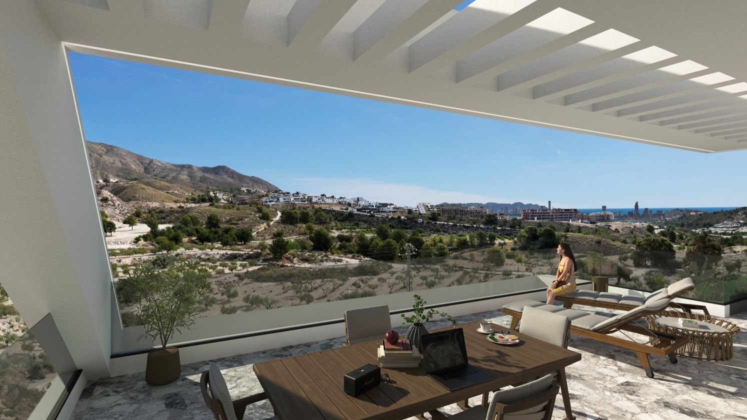 ESPECTACULAR PROYECTO DE VILLAS MODERNAS EN VENTA EN FINESTRAT