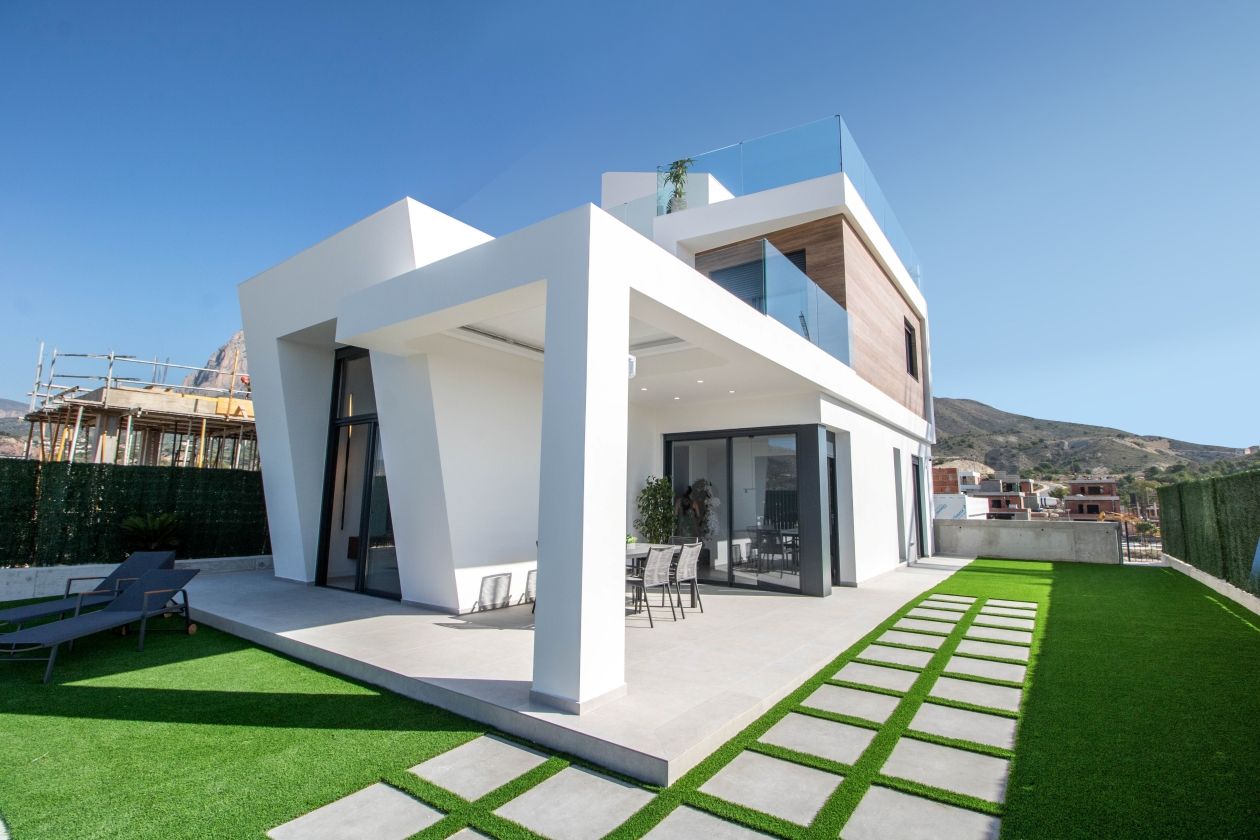 ESPECTACULAR PROYECTO DE VILLAS MODERNAS EN VENTA EN FINESTRAT