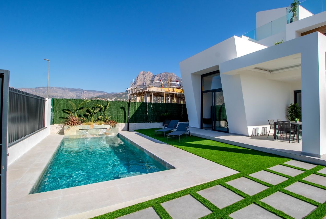 ESPECTACULAR PROYECTO DE VILLAS MODERNAS EN VENTA EN FINESTRAT