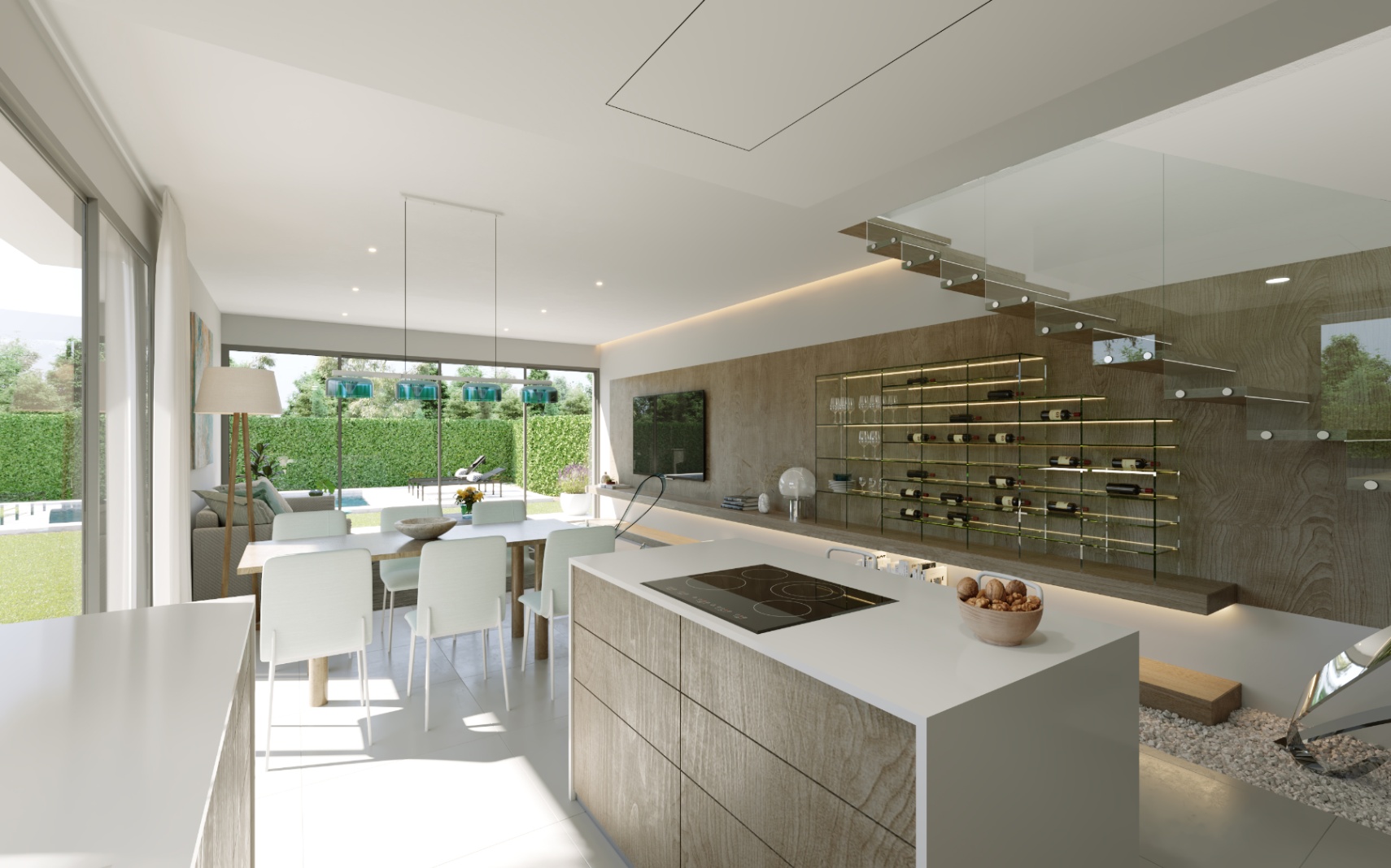EN VENTA 21 VILLAS UNIFAMILIARES CON JARDÍN Y PISCINA EN ALICANTE