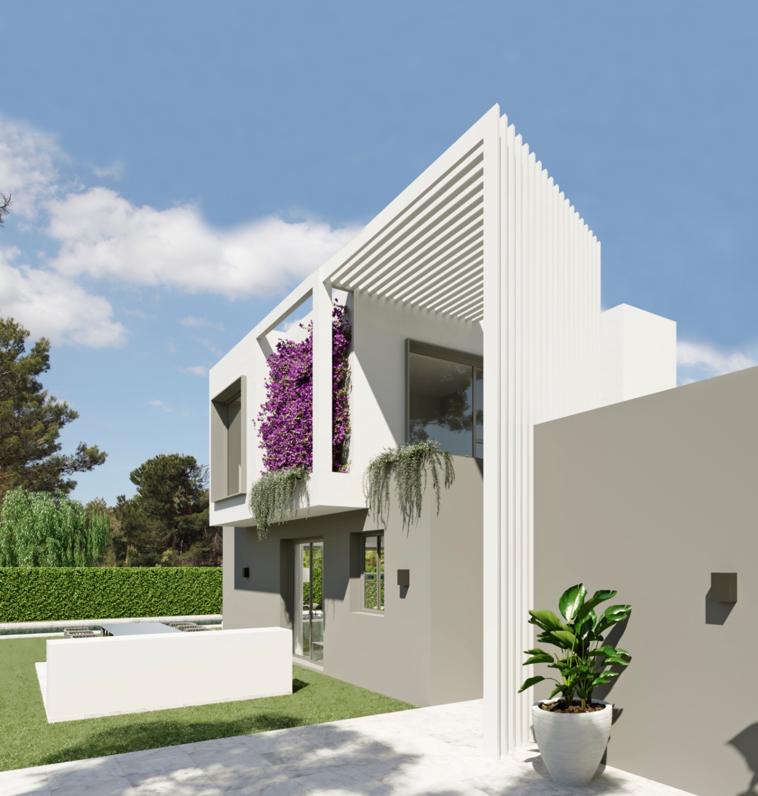 EN VENTA 21 VILLAS UNIFAMILIARES CON JARDÍN Y PISCINA EN ALICANTE
