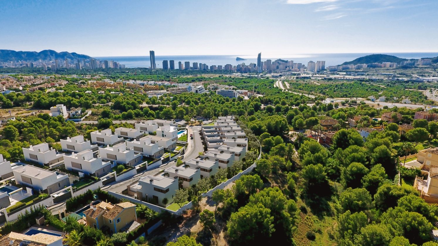 VILLAS MODERNAS EN VENTA EN  FINESTRAT (sierra cortina)