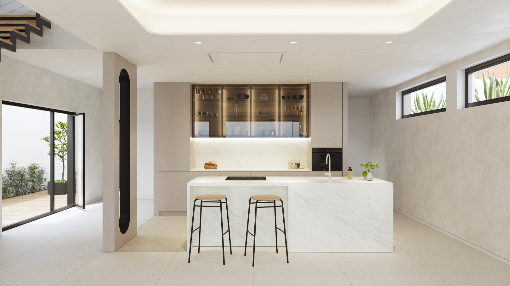 Único y especial proyecto de villa en  venta  en FINESTRAT.