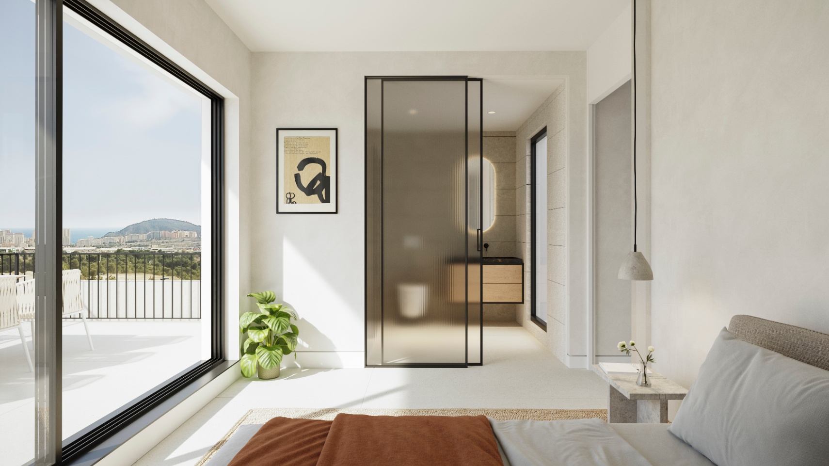 Único y especial proyecto de villa en  venta  en FINESTRAT.