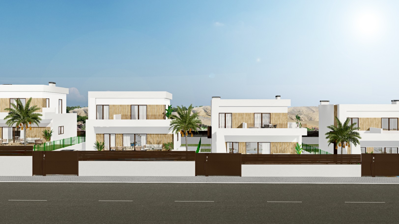 VILLAS  MODERNAS EN VENTA EN FINESTRAT