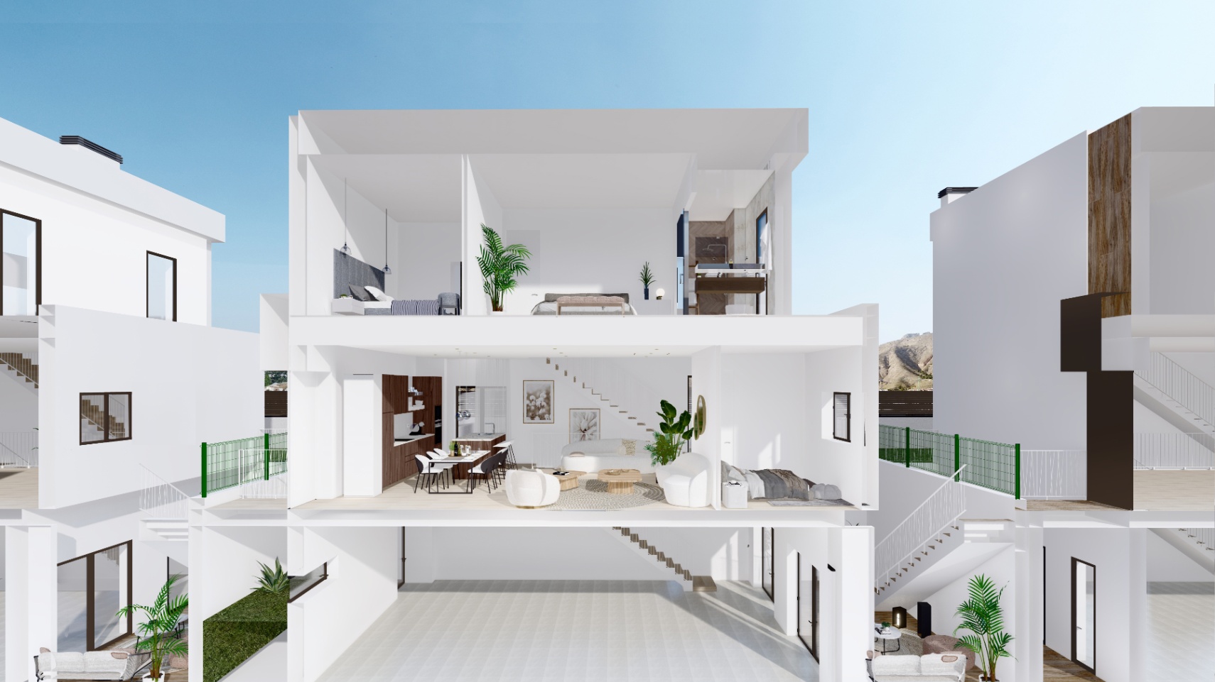 VILLAS  MODERNAS EN VENTA EN FINESTRAT