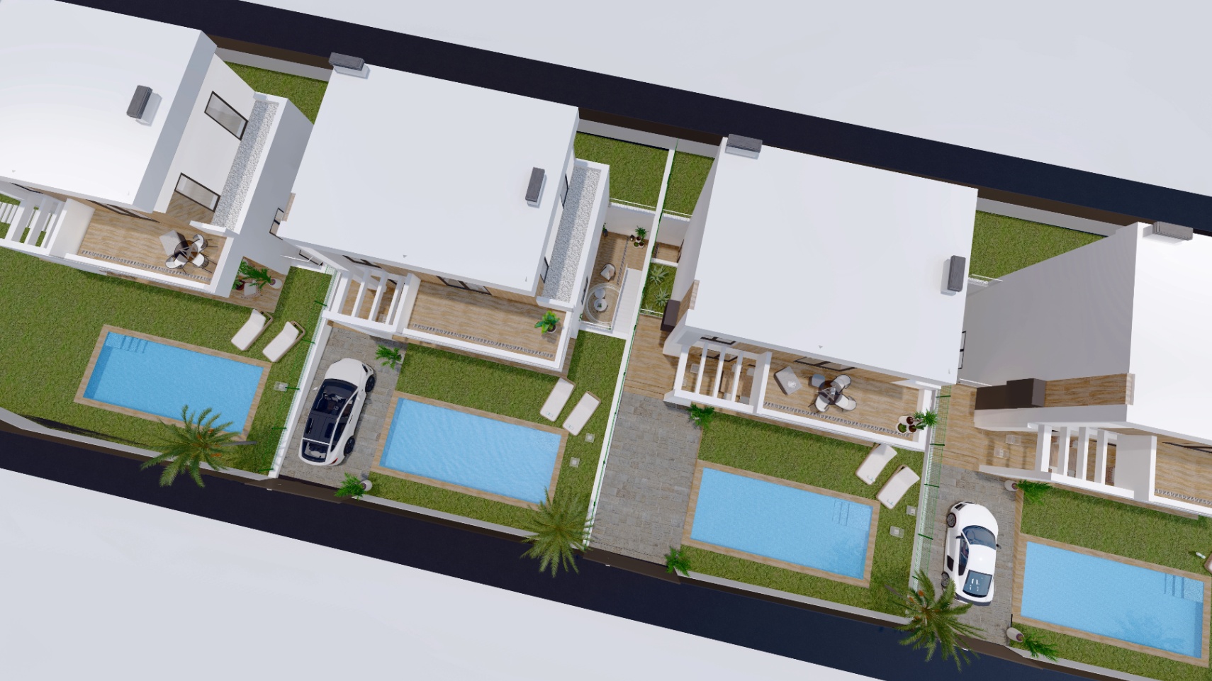 VILLAS  MODERNAS EN VENTA EN FINESTRAT