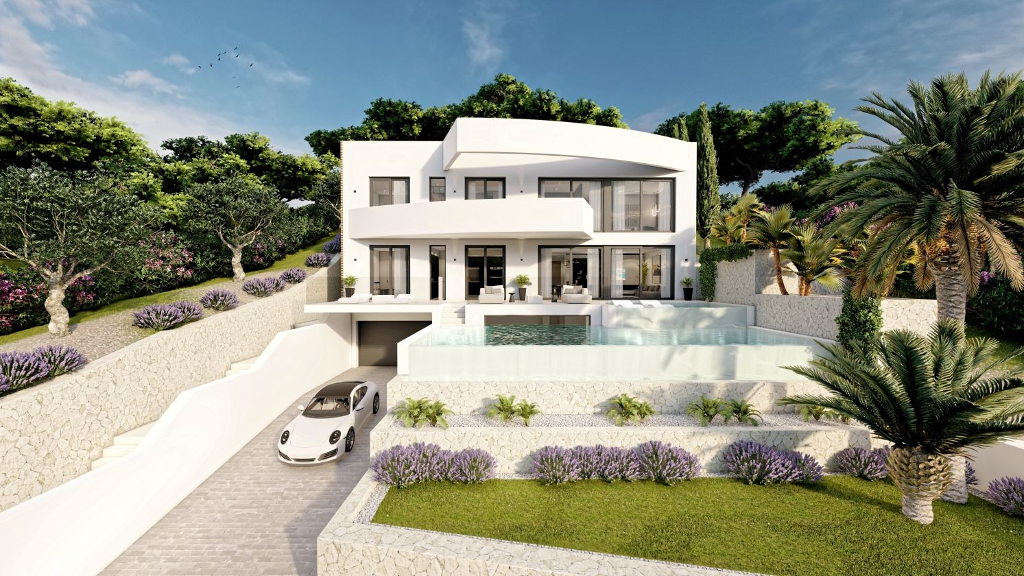 Superbe villa de luxe avec vue sur la mer à vendre à ALTEA LA VELLA