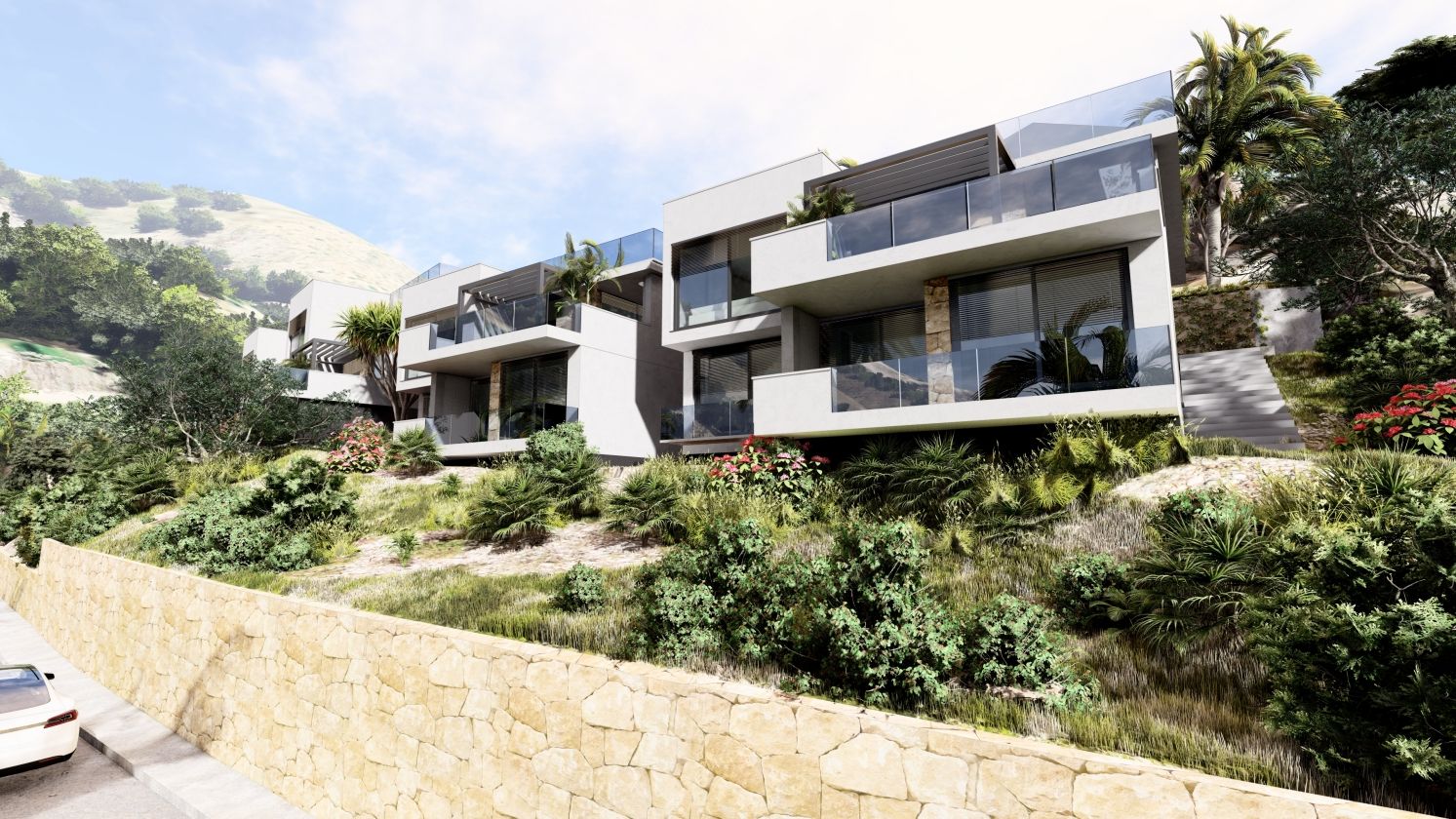 Spectacular development of modern villas in Altea Hills