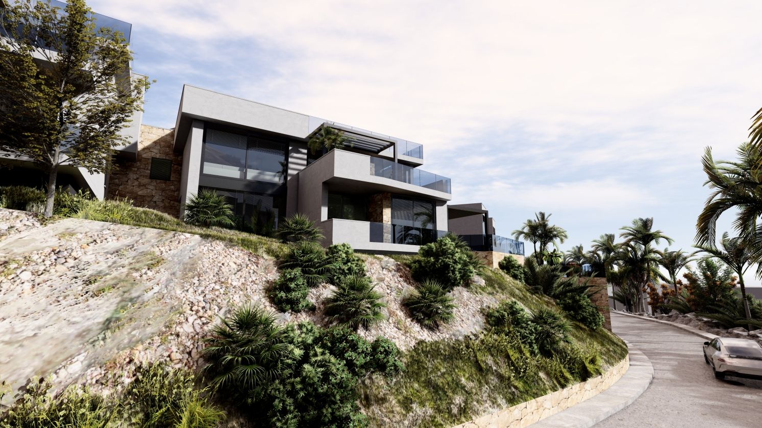 Spectaculaire ontwikkeling van moderne villa's in Altea Hills