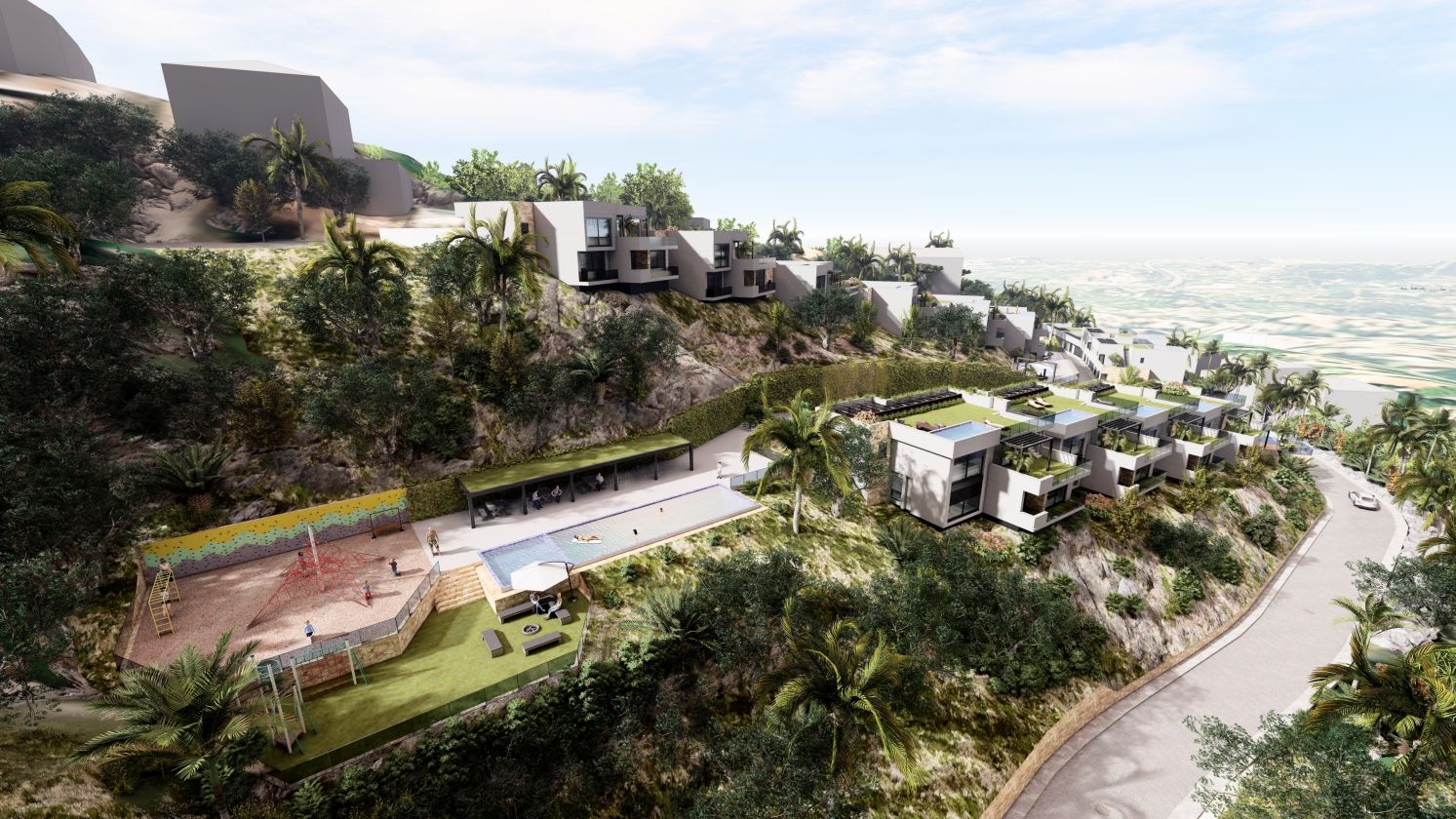 Spectacular development of modern villas in Altea Hills