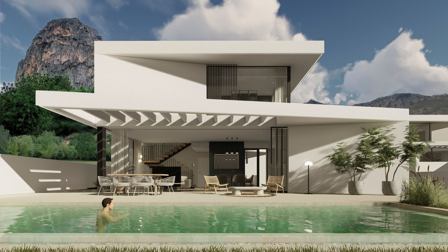 Espectacular promoción de villas modernas  en POLOP