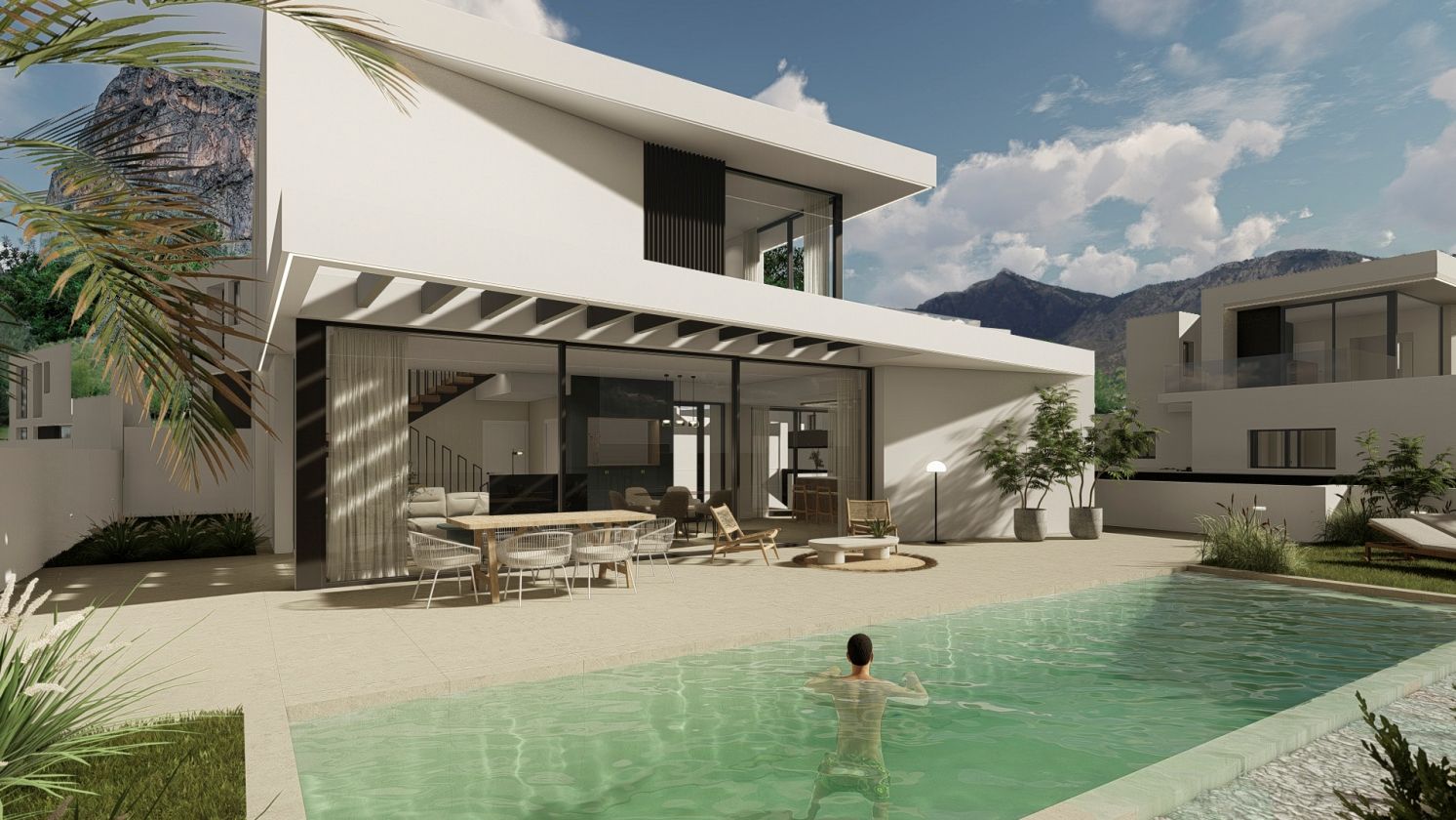 Espectacular promoción de villas modernas  en POLOP