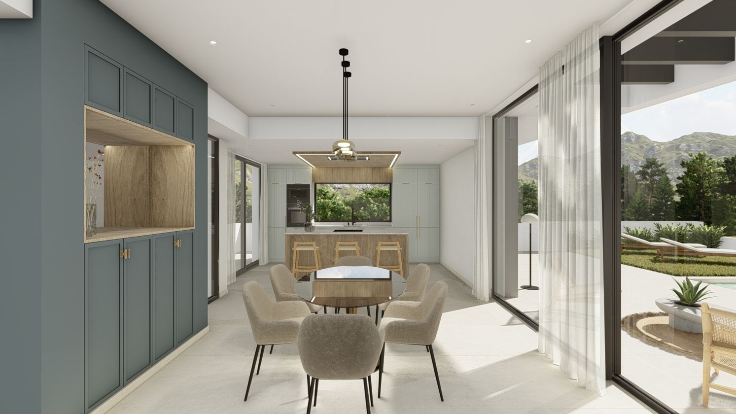 Espectacular promoción de villas modernas  en POLOP
