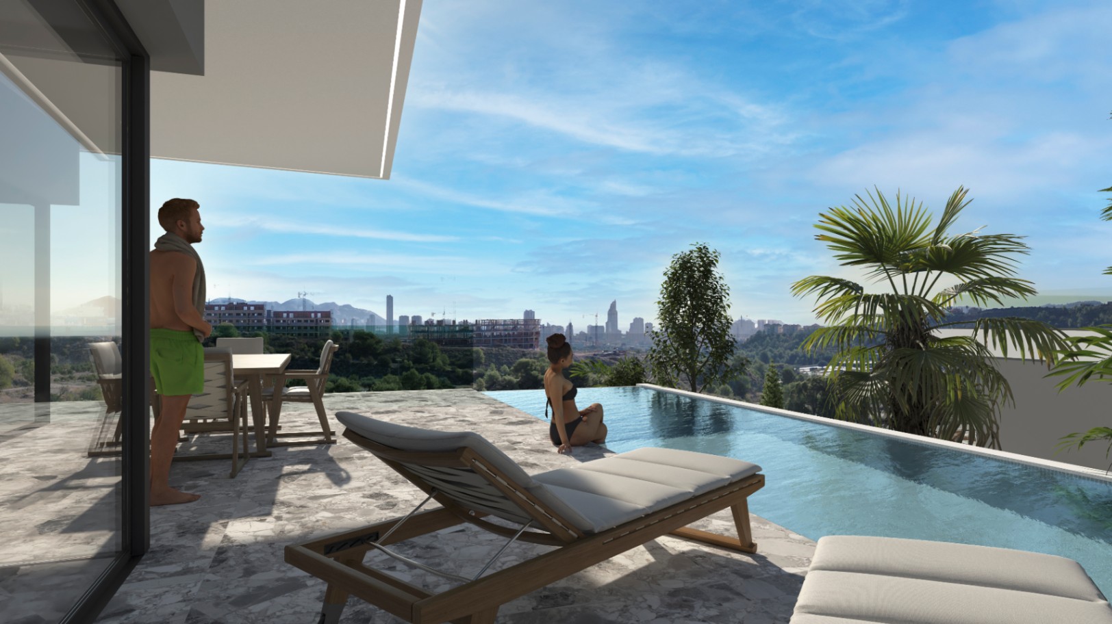 Nuevo proyecto de villas independientes en venta en Finestrat