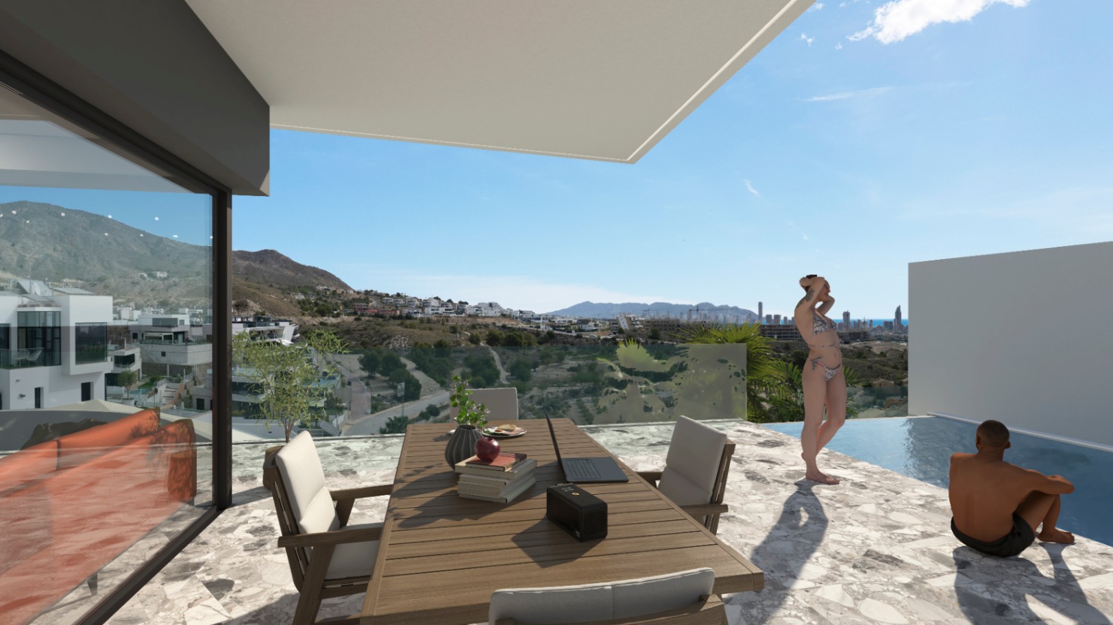 Nuevo proyecto de villas independientes en venta en Finestrat