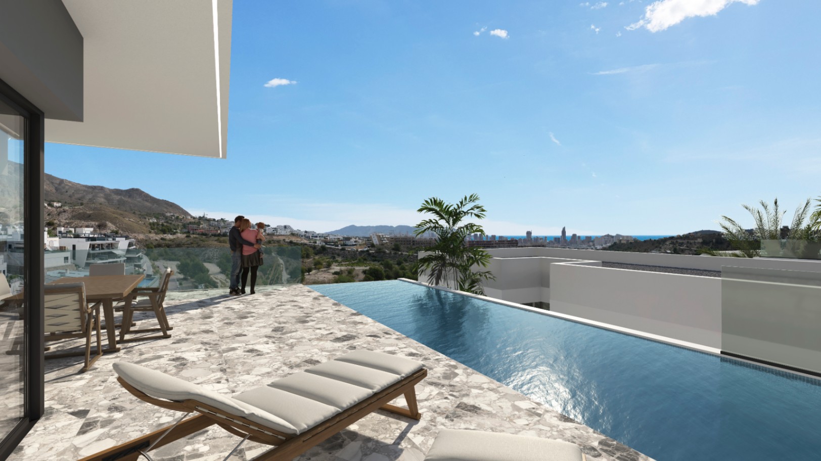 Nuevo proyecto de villas independientes en venta en Finestrat