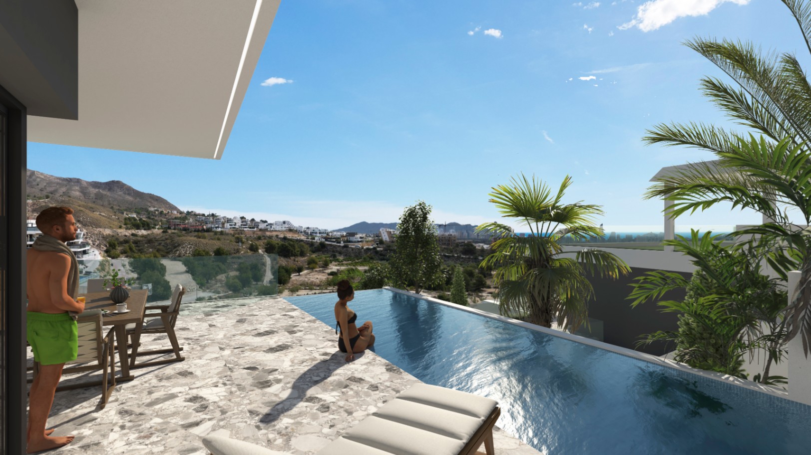 Nuevo proyecto de villas independientes en venta en Finestrat