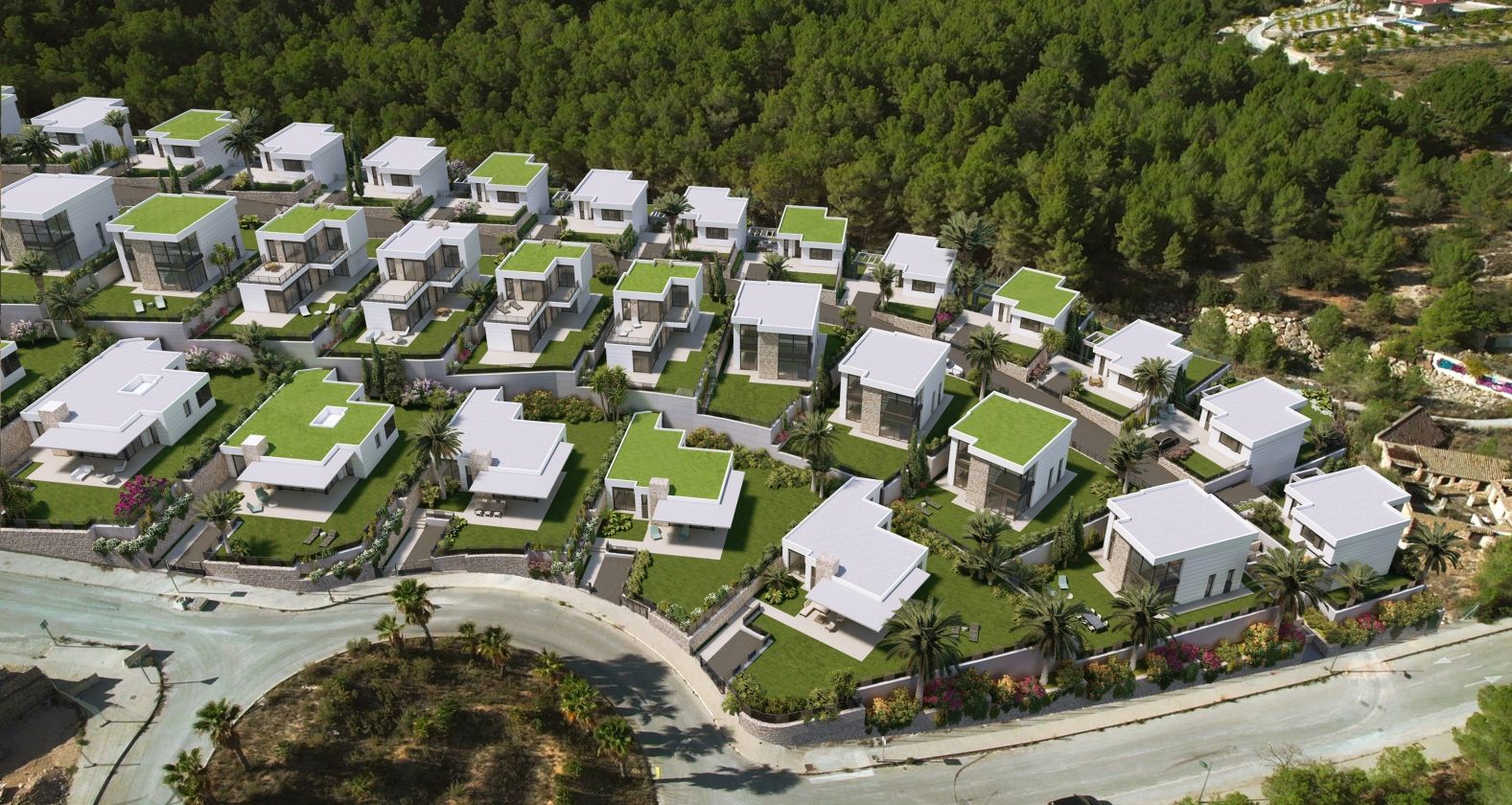 Nueva Promoción de Chalets Independientes en Polop de la Marina