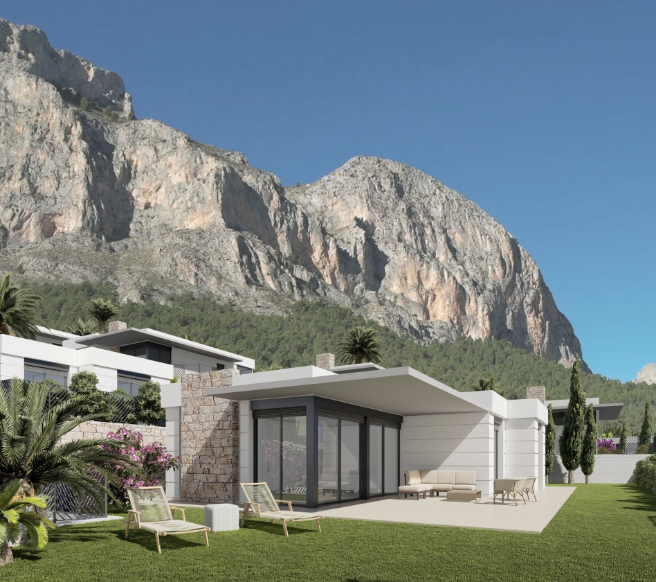 Nueva Promoción de Chalets Independientes en Polop de la Marina