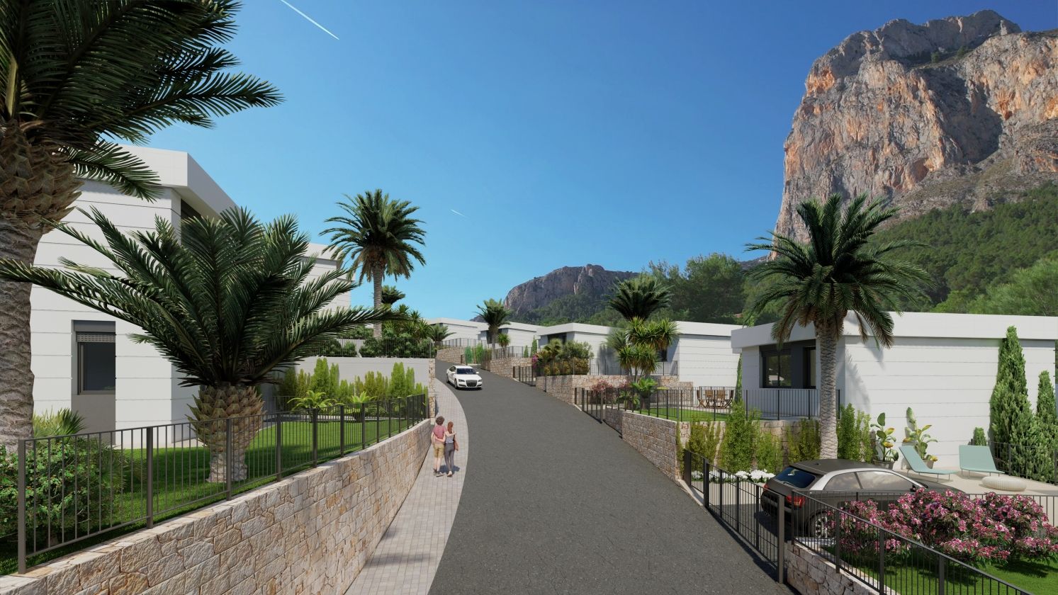 Nueva Promoción de Chalets Independientes en Polop de la Marina