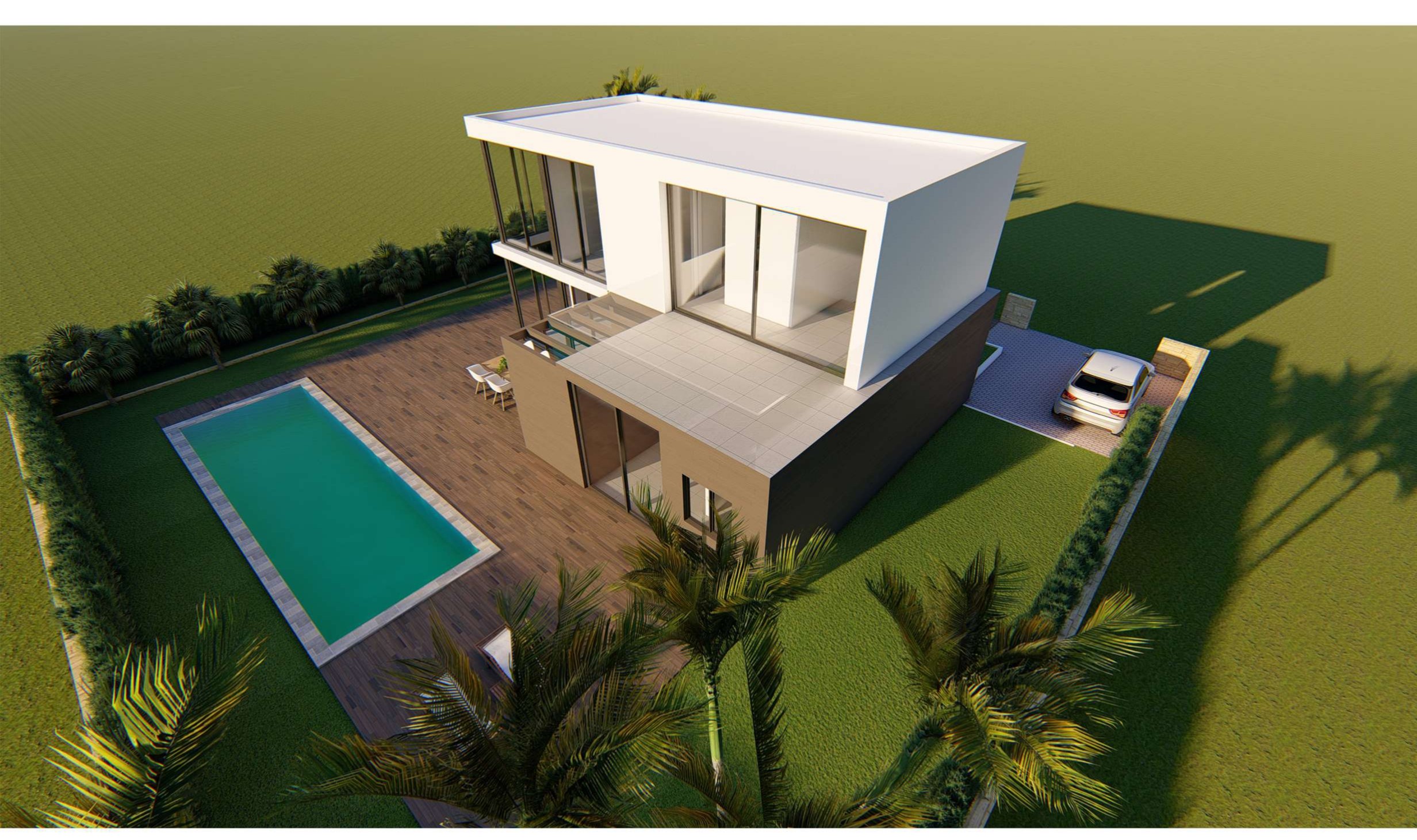 New and modern villas for sale in Polop
